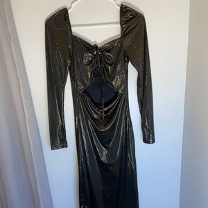 Black/Gold Party Dress